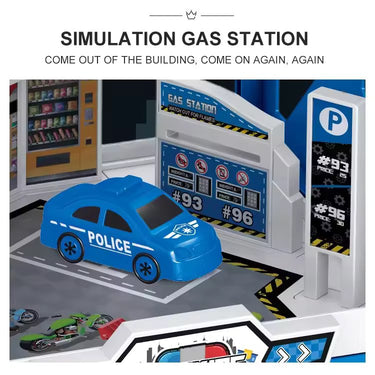 DIY CITY PARKING LOT TRACK SET